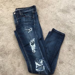 American eagle ripped jeans